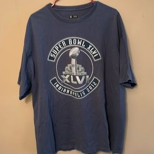 Super Bowl XLVI tee